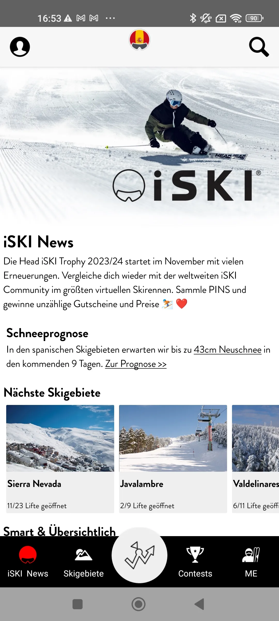 iSKI España - Ski & Snow | Indus Appstore | Screenshot