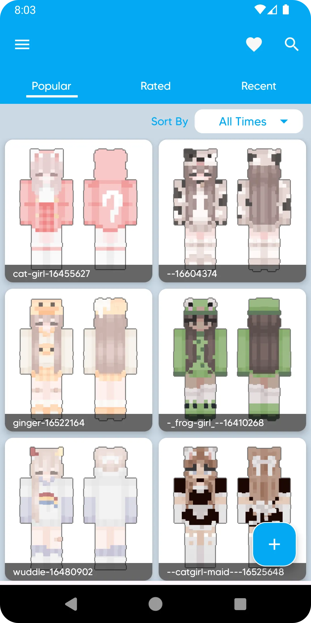 Aesthetic Skins for Minecraft | Indus Appstore | Screenshot