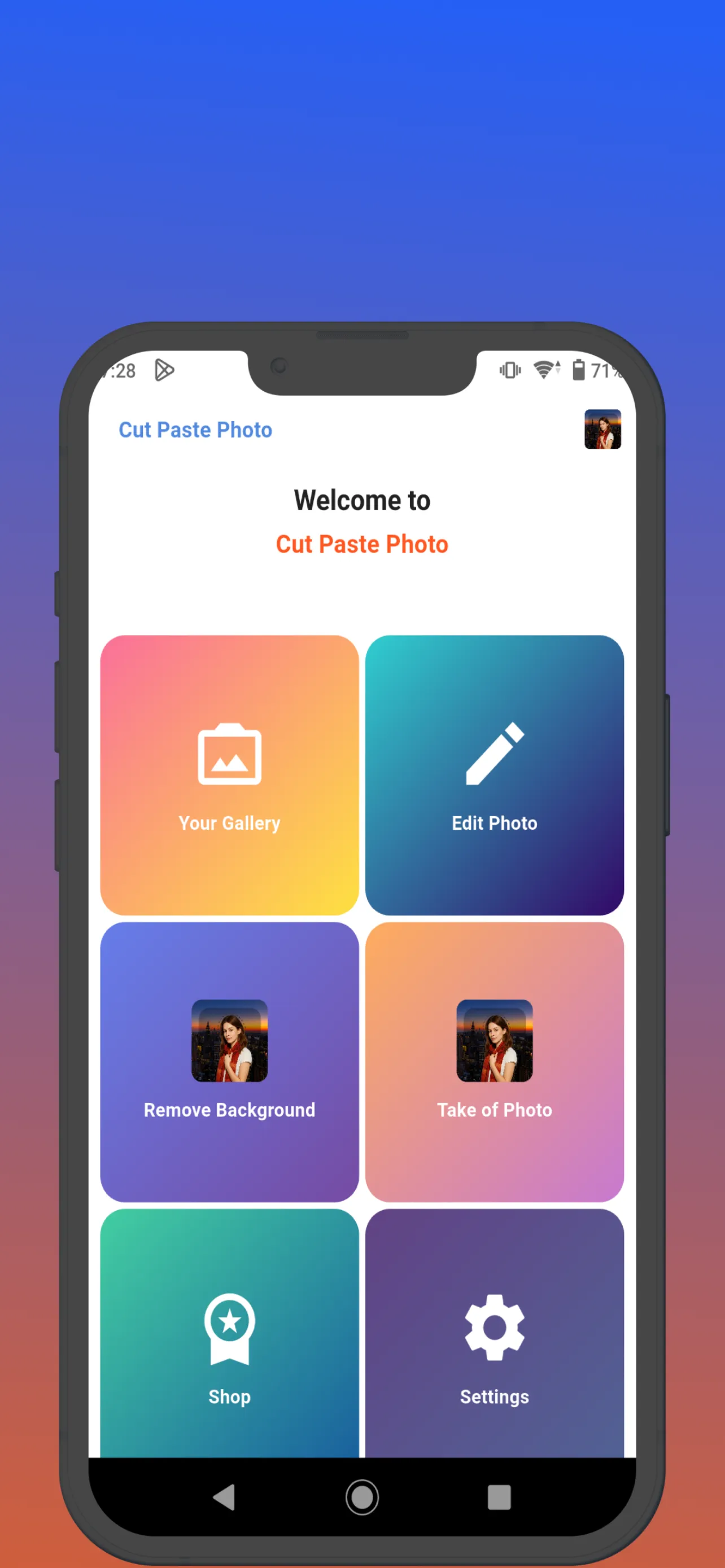Cut Paste Photo Editor | Indus Appstore | Screenshot