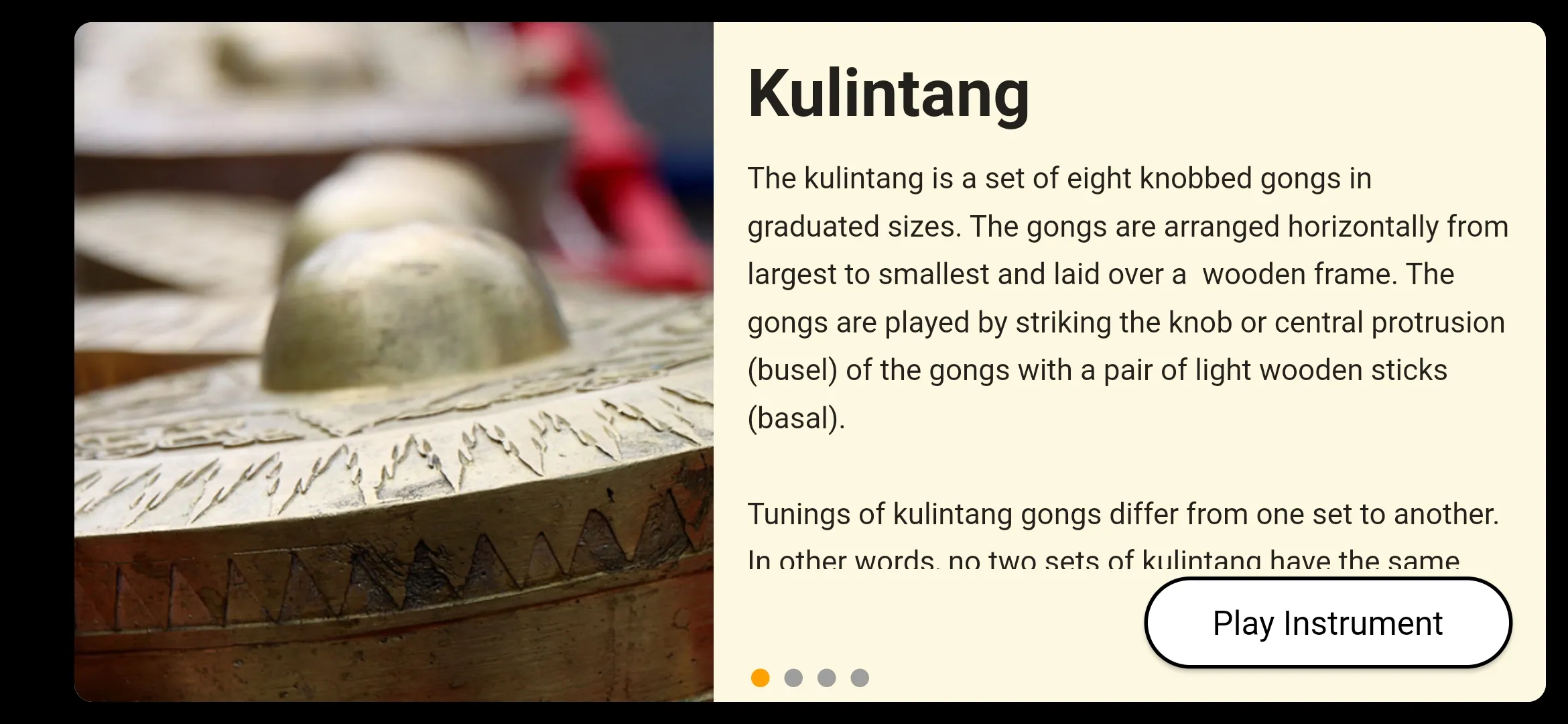 Virtual Kulintang | Indus Appstore | Screenshot