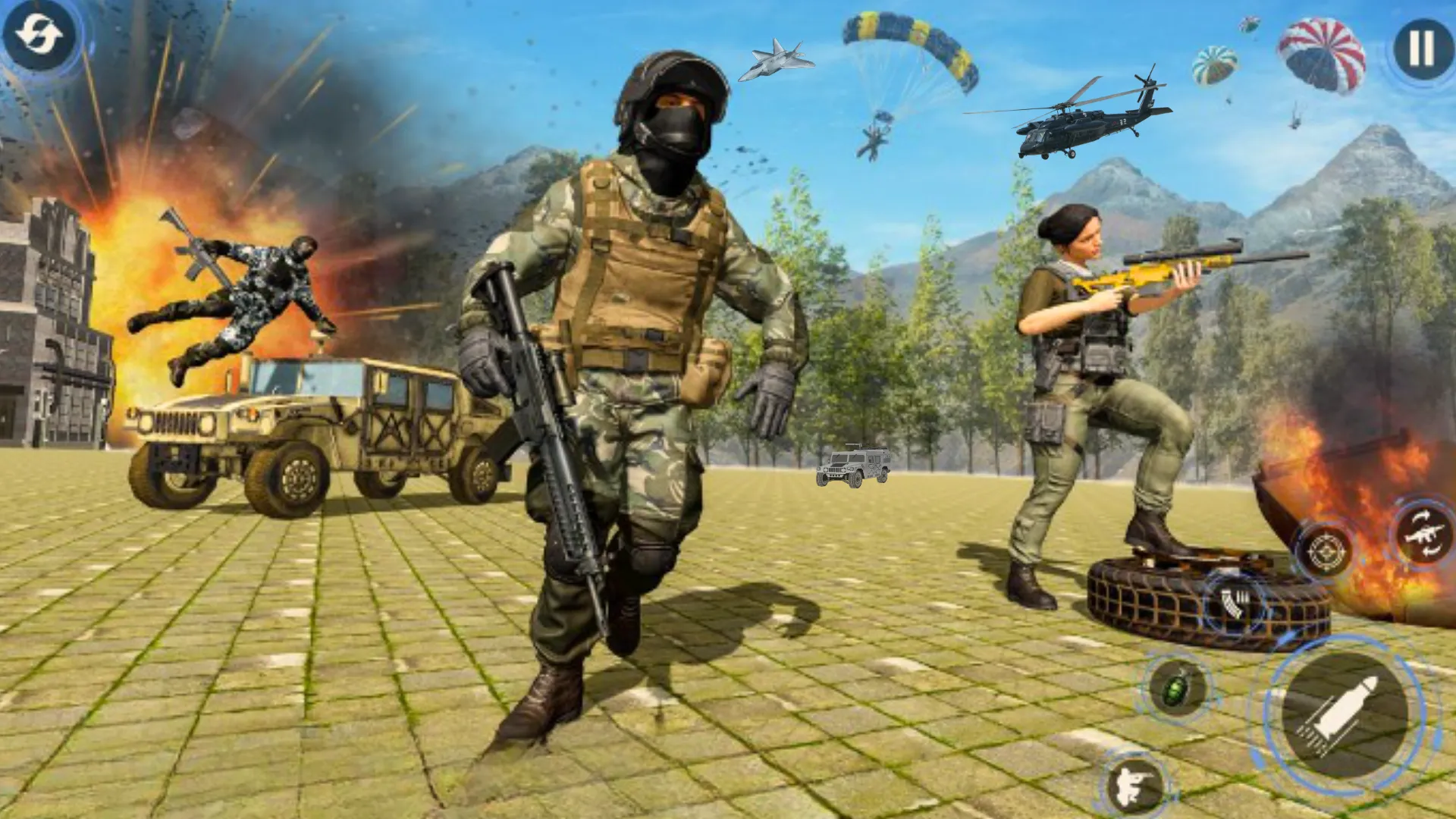 Fort Battlegrounds Nite Squad | Indus Appstore | Screenshot