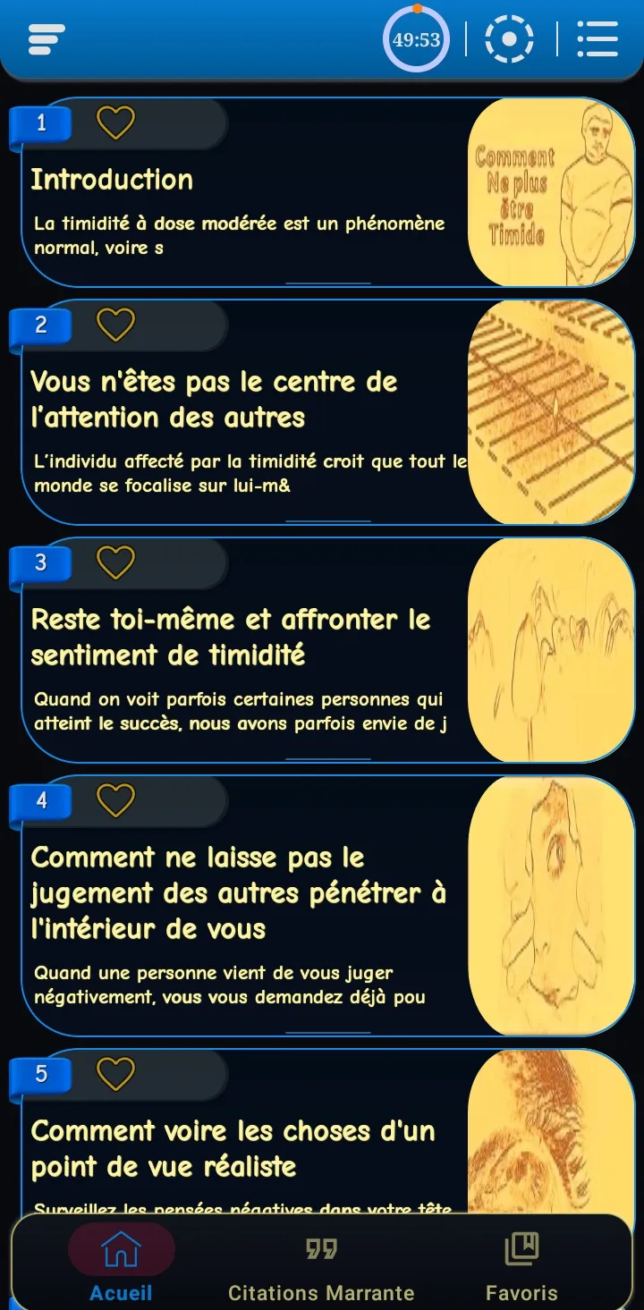 Vaincre la timidité et la peur | Indus Appstore | Screenshot