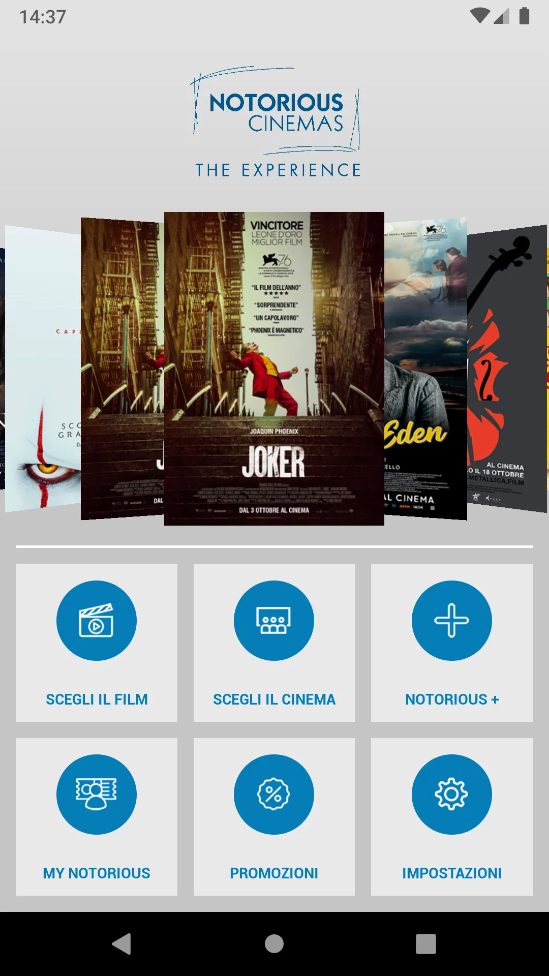 Notorious Cinemas Webtic | Indus Appstore | Screenshot