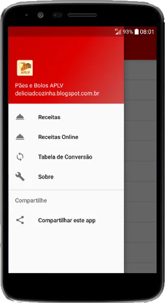 Pães e Bolos APLV | Indus Appstore | Screenshot