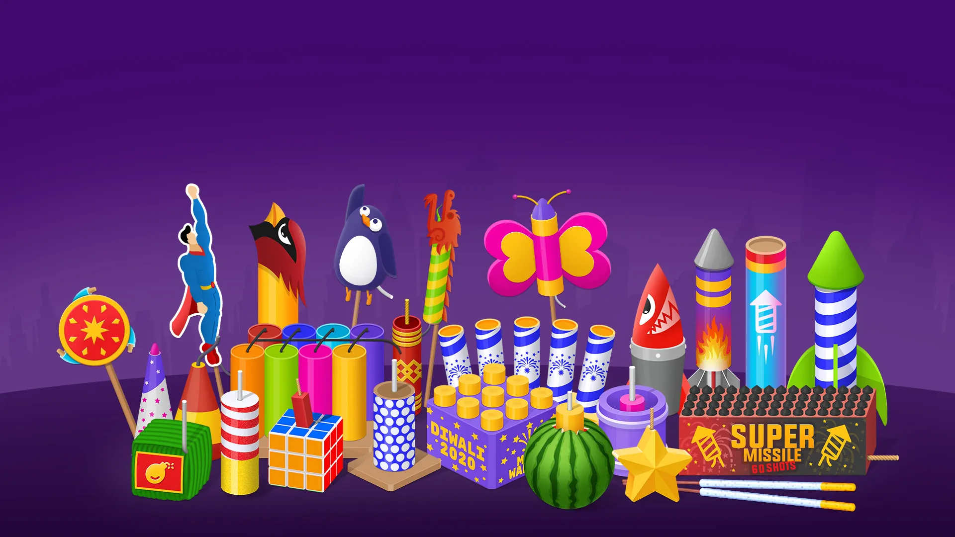 Diwali Crackers Simulator Game | Indus Appstore | Screenshot