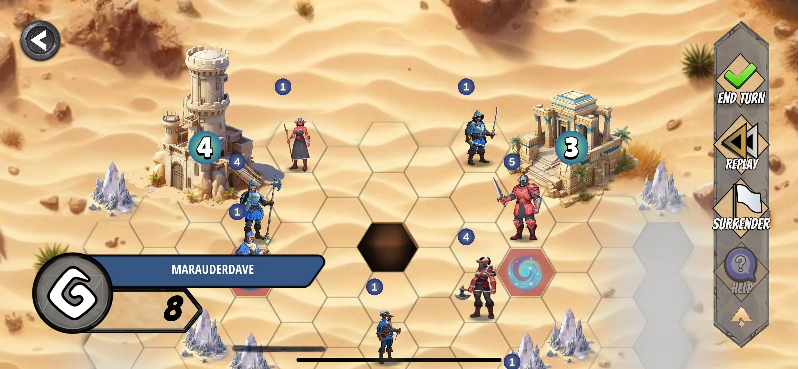 Hex Duel | Indus Appstore | Screenshot