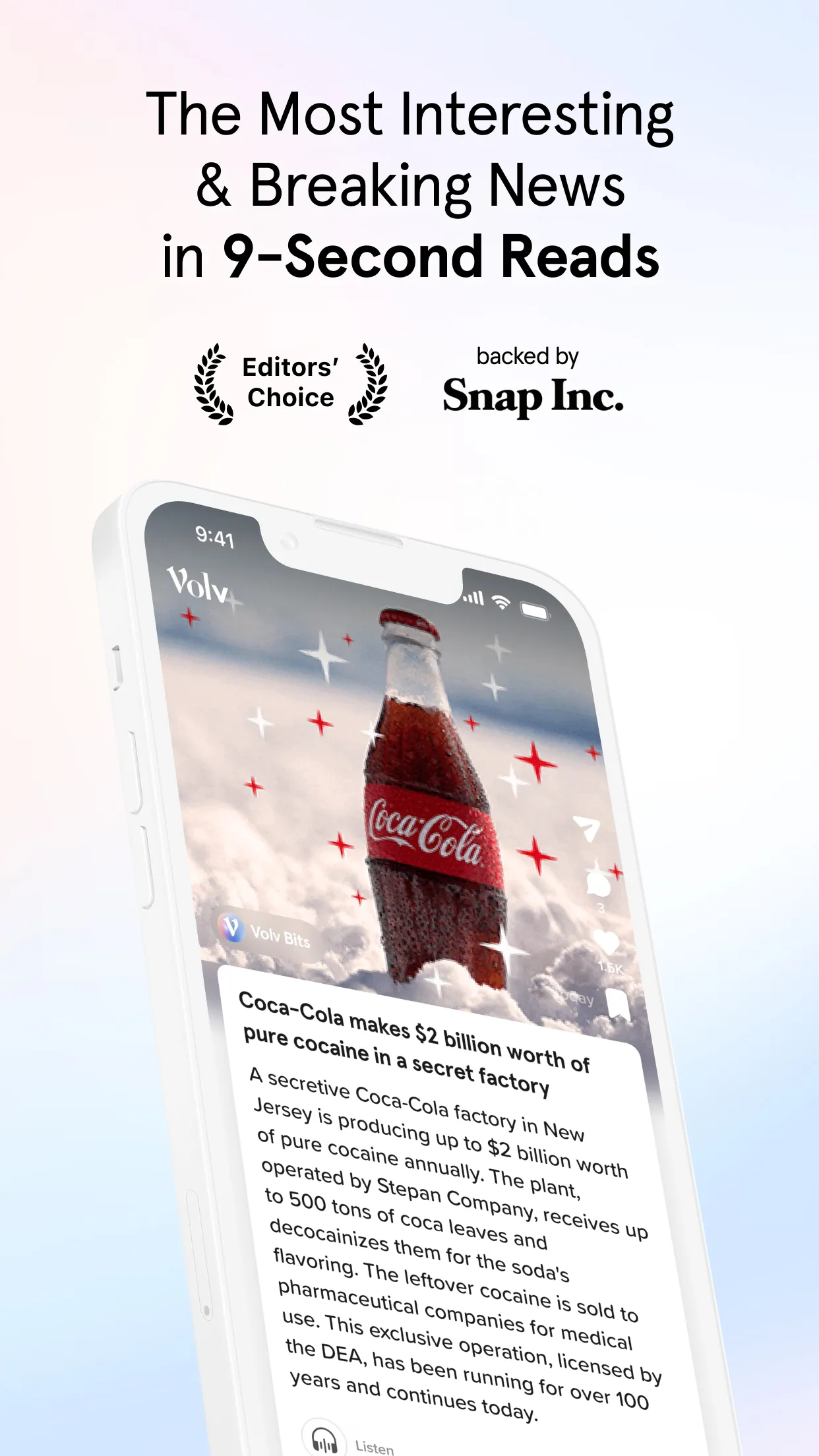 Volv - Curated 9-Second News | Indus Appstore | Screenshot