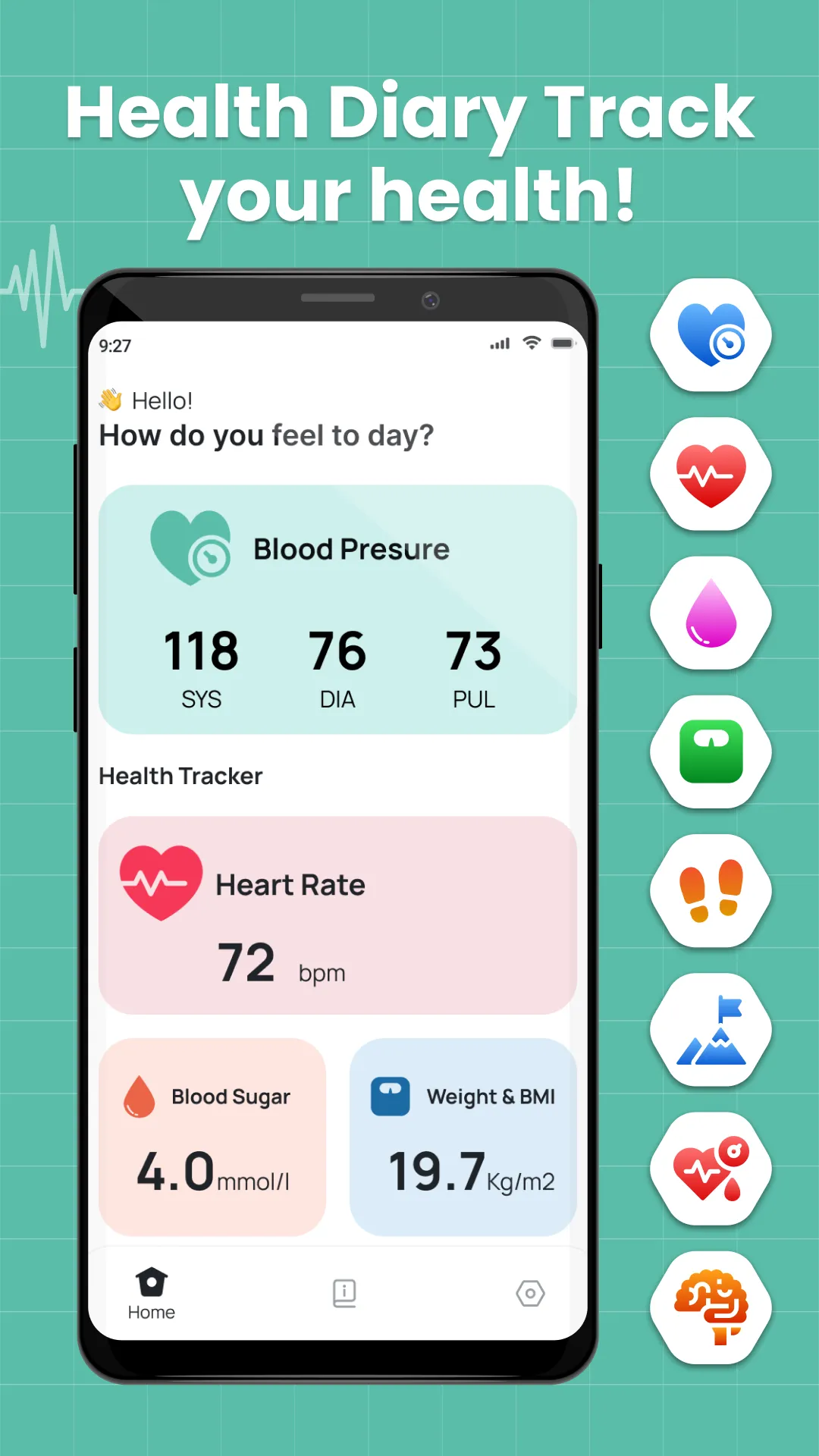 Blood Pressure Diary: Bp Log | Indus Appstore | Screenshot