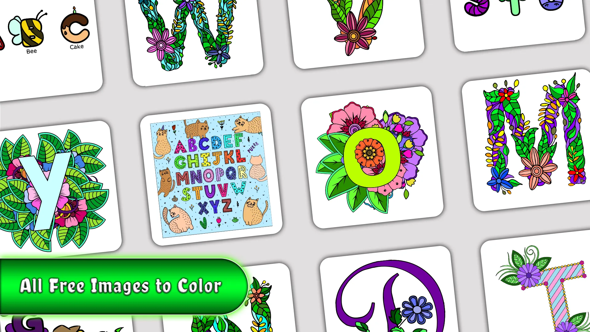 Alphabets Coloring Book | Indus Appstore | Screenshot