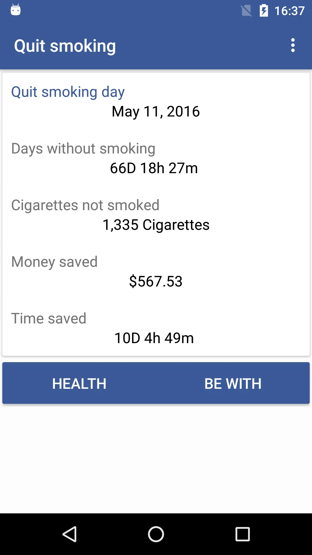 Quit Smoking | Indus Appstore | Screenshot