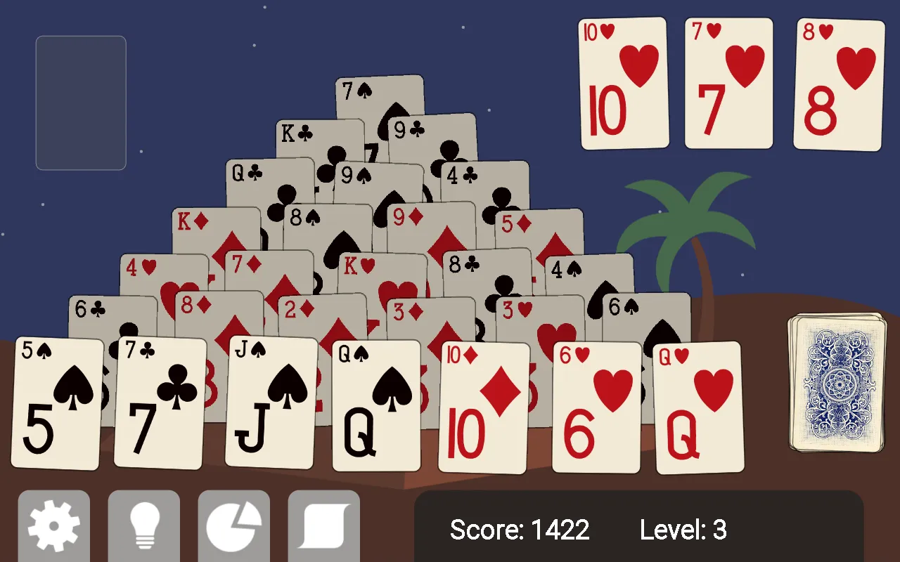 Pyramid Solitaire | Indus Appstore | Screenshot