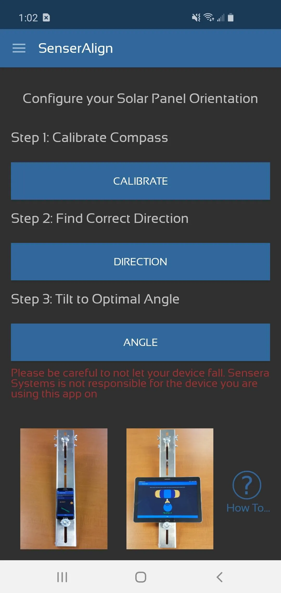 SenserAlign | Indus Appstore | Screenshot