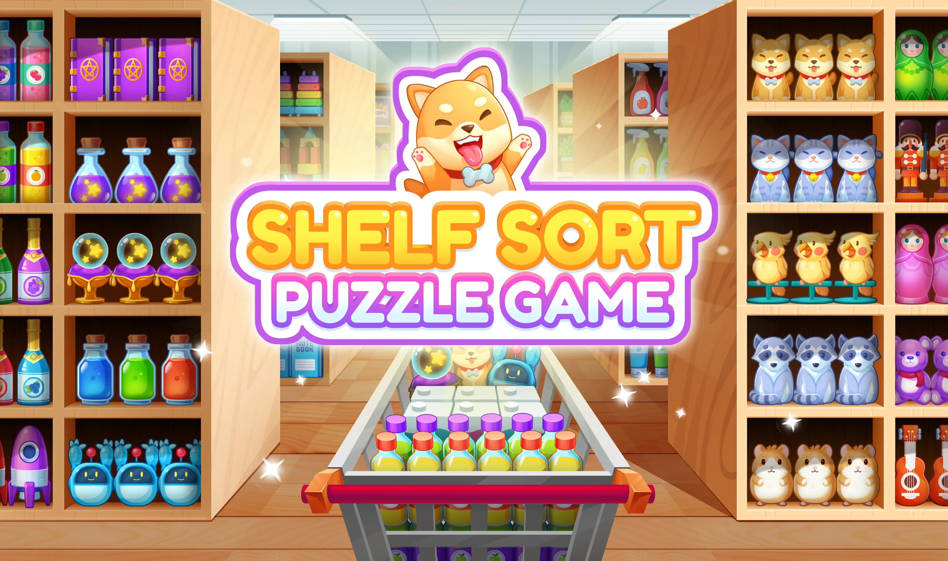 Shelf Sort Puzzle Game | Indus Appstore | Screenshot