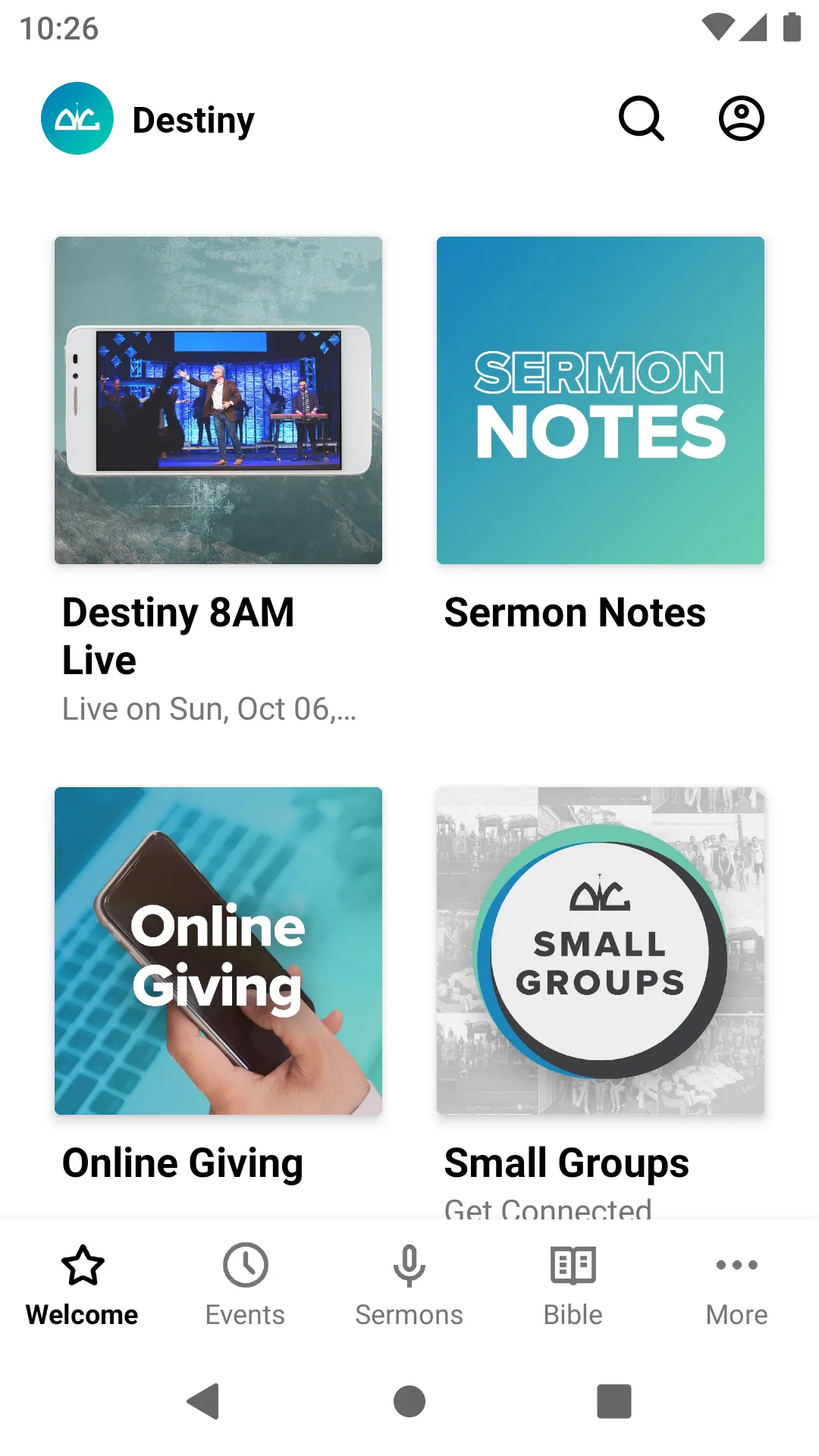 Destiny Worship Center | Indus Appstore | Screenshot