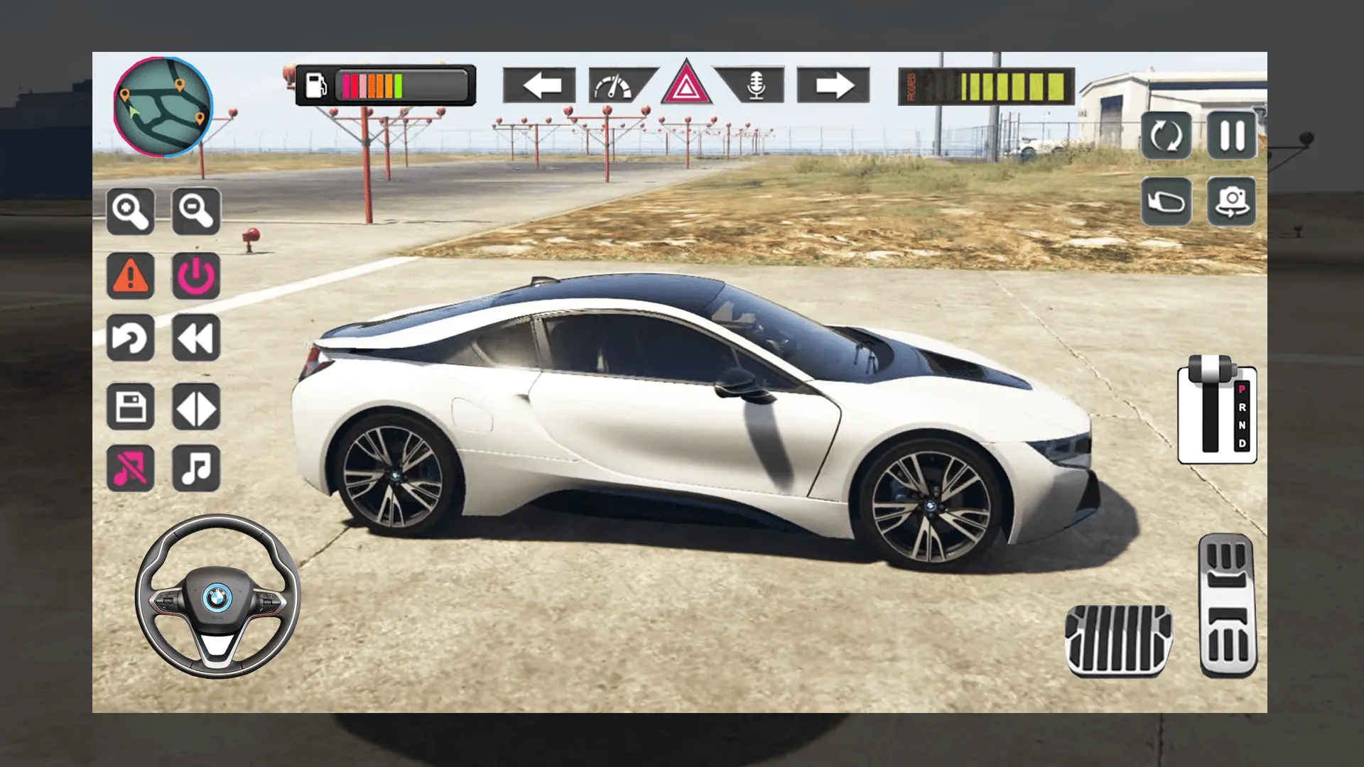 Bmw I8 Sport Drive Simulator | Indus Appstore | Screenshot