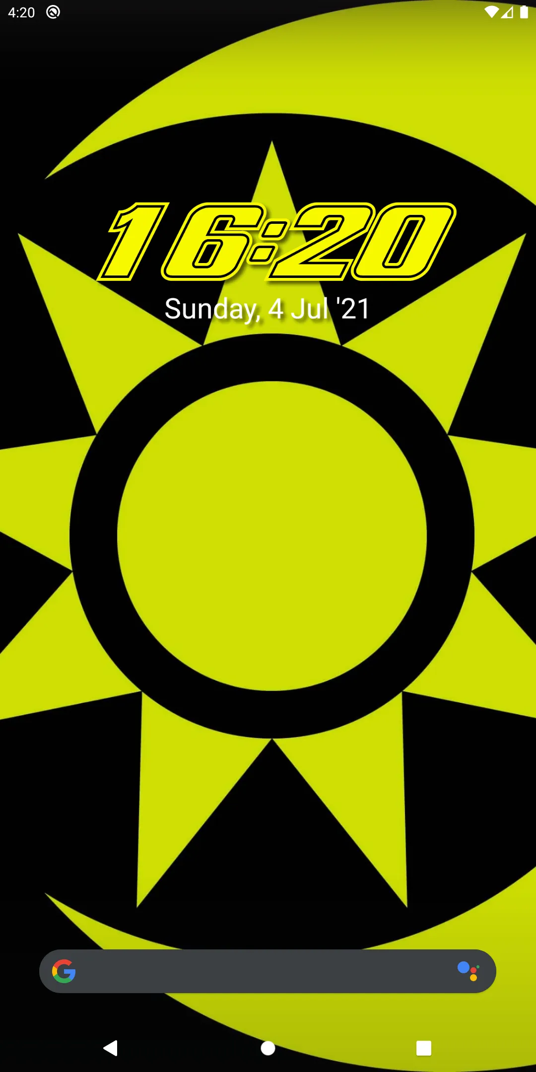 VR46 Clock & Live Wallpapers | Indus Appstore | Screenshot