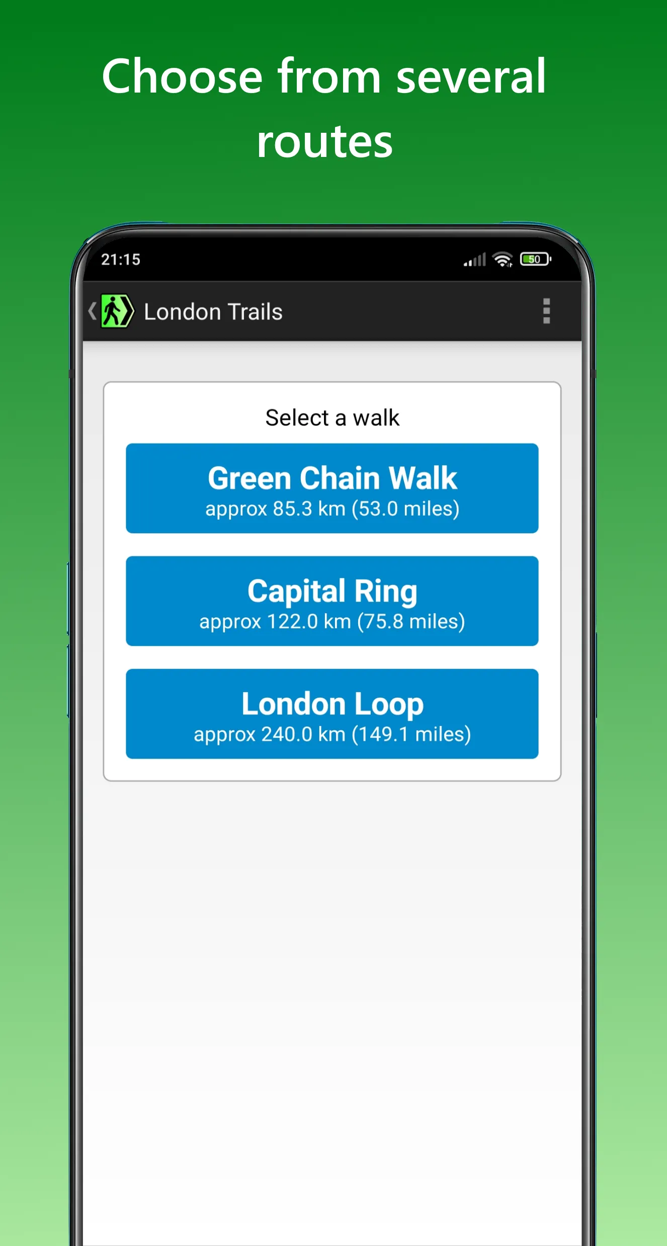 London Trails | Indus Appstore | Screenshot