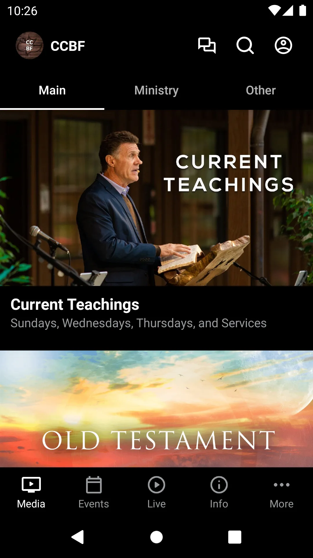 CalvaryChapel Bible Fellowship | Indus Appstore | Screenshot