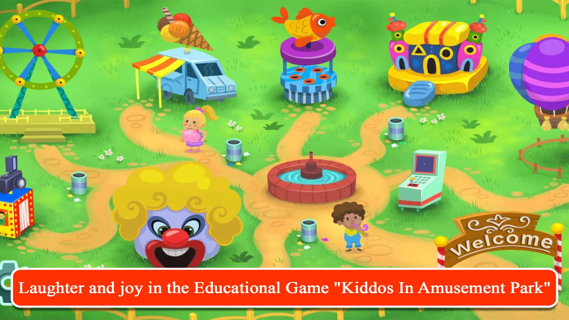 Kiddos in Amusement Park | Indus Appstore | Screenshot