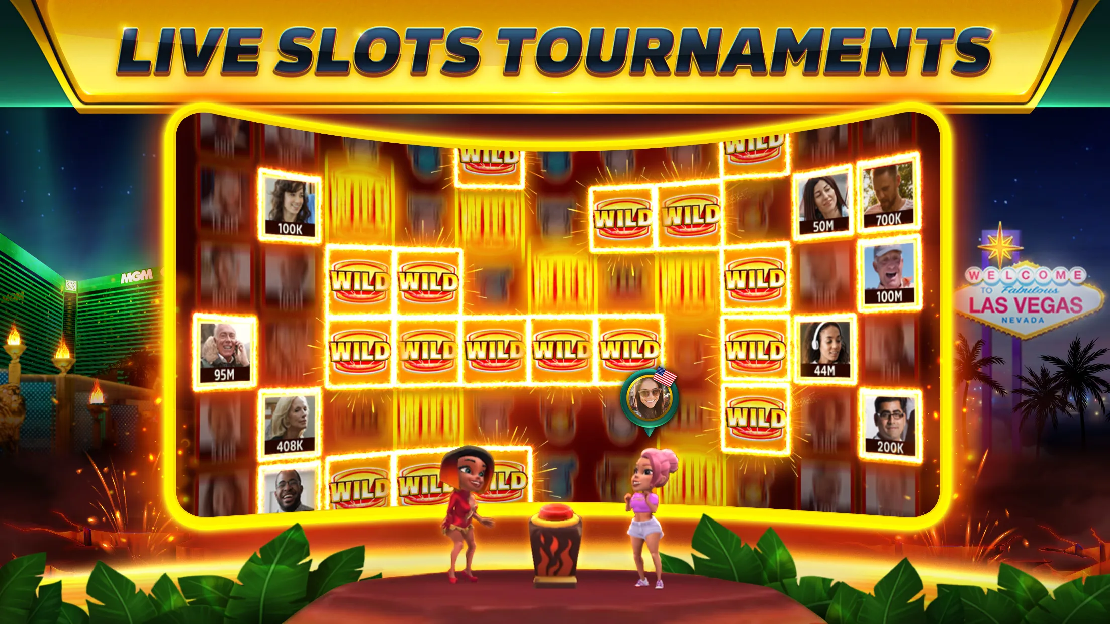 MGM Slots Live - Real Rewards | Indus Appstore | Screenshot
