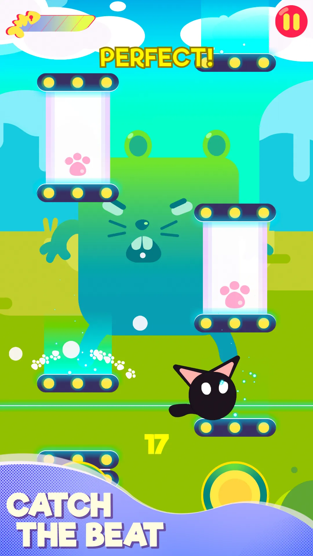 Cringe the Cat - Music Game | Indus Appstore | Screenshot