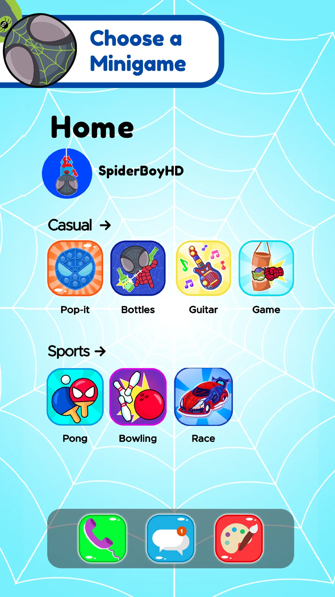 Super Spider Hero Phone | Indus Appstore | Screenshot