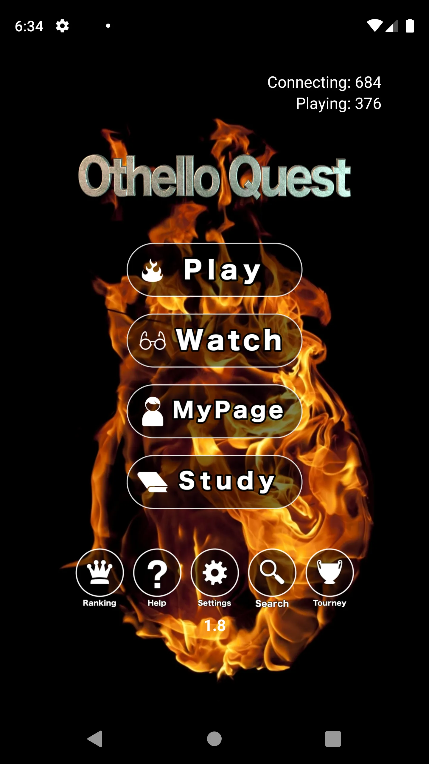 Othello Quest - Online Othello | Indus Appstore | Screenshot