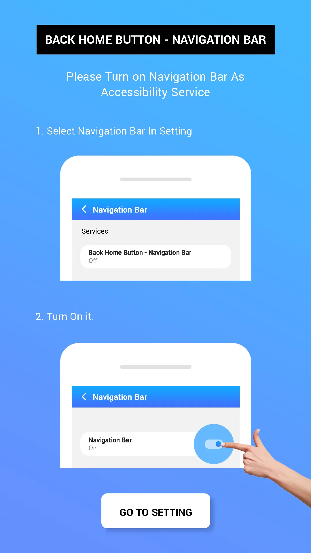 Back button - Navigation bar | Indus Appstore | Screenshot