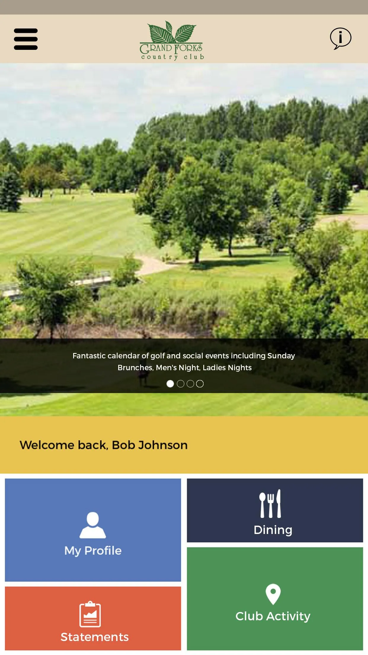 Grand Forks Country Club | Indus Appstore | Screenshot