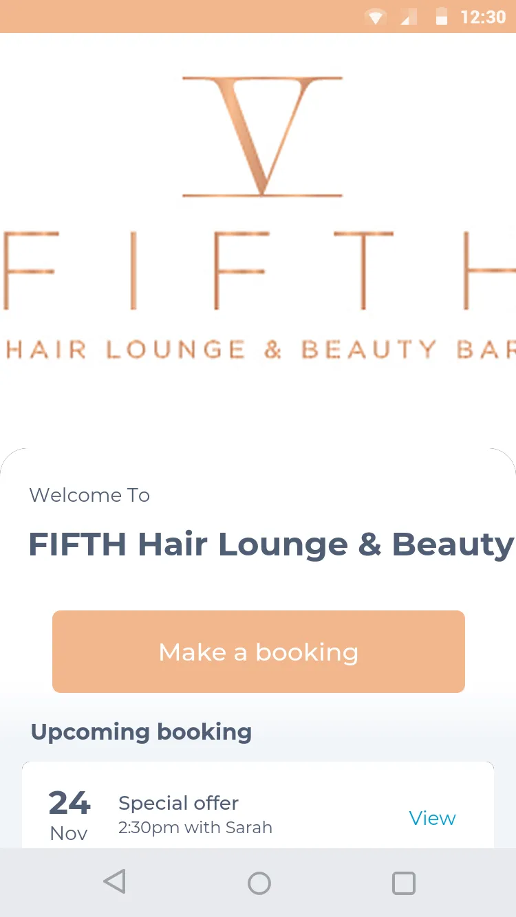 FIFTH Hair Lounge & Beauty Bar | Indus Appstore | Screenshot