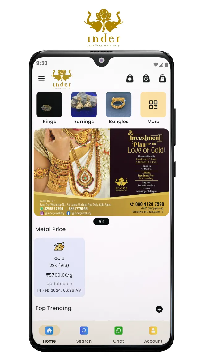 Inder Jewellery Pvt Ltd | Indus Appstore | Screenshot