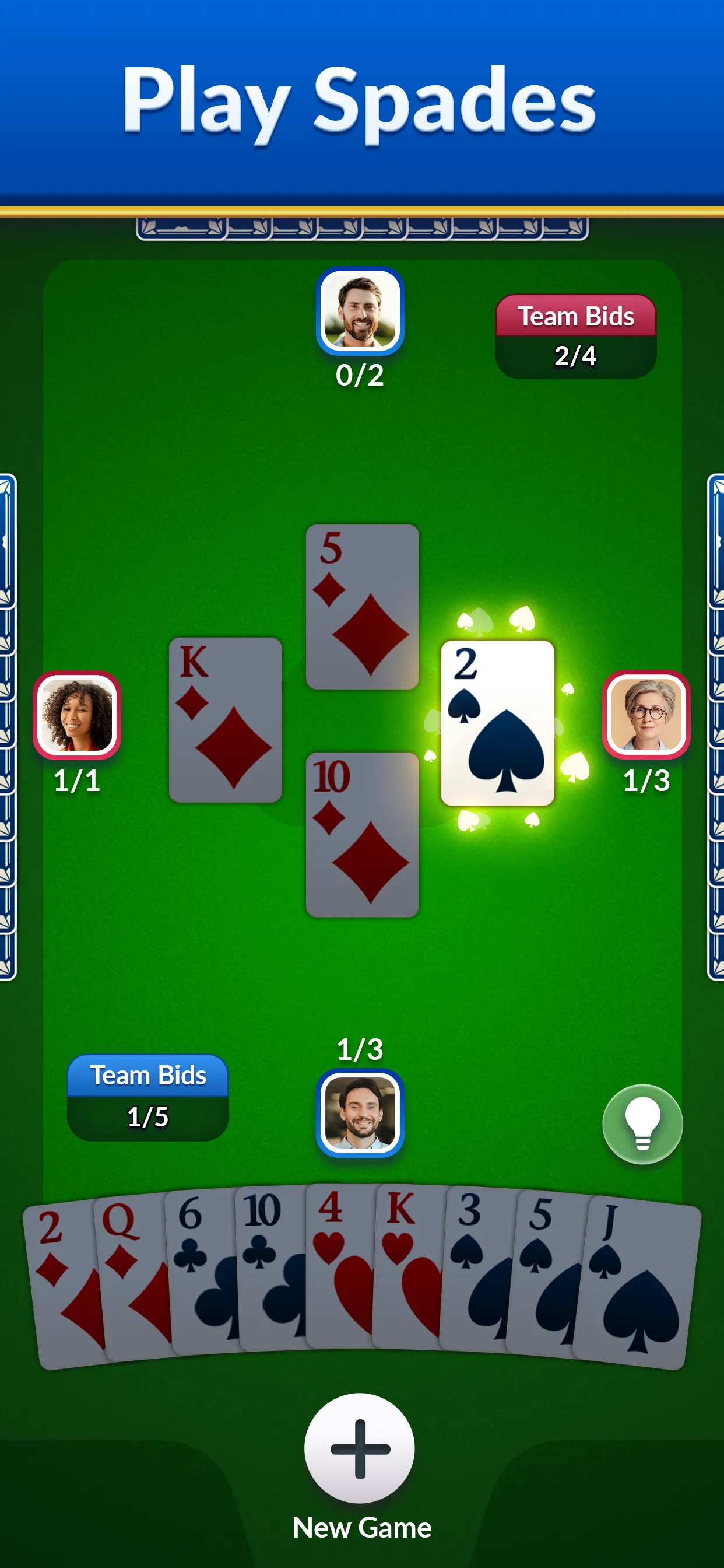 Spades - Classic Cards | Indus Appstore | Screenshot