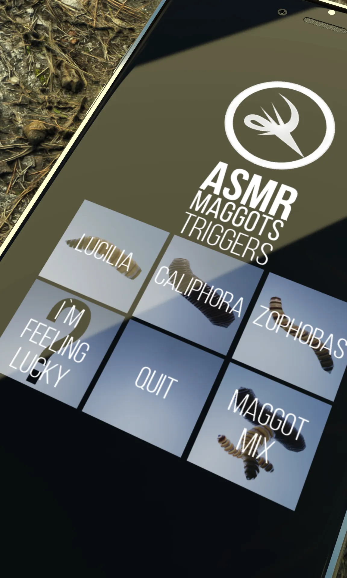 ASMR Maggots Triggers - Murmur | Indus Appstore | Screenshot