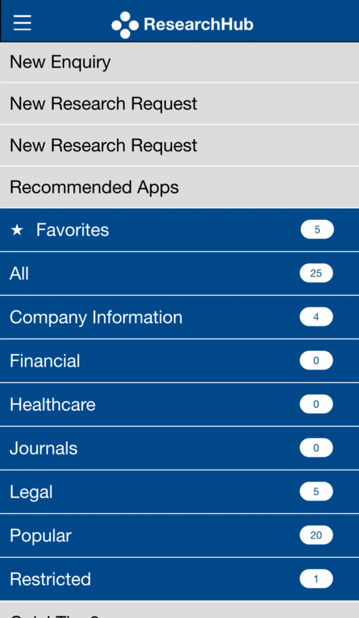 ResearchMonitor ResearchHub | Indus Appstore | Screenshot