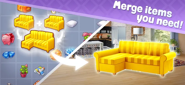 Merge Design: Home Restoration | Indus Appstore | Screenshot