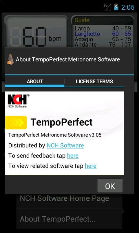 TempoPerfect Metronome | Indus Appstore | Screenshot