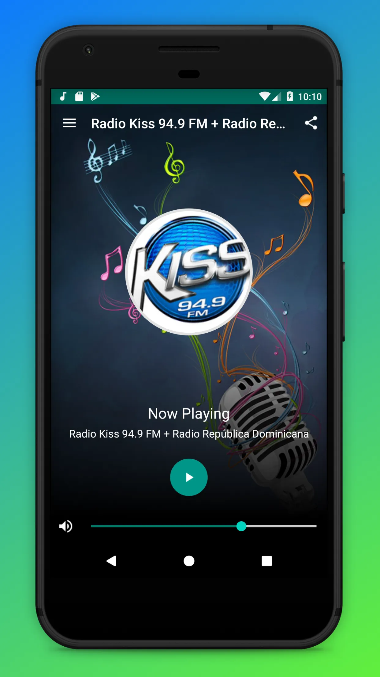 Kiss 94.9 Radio App Dominicana | Indus Appstore | Screenshot