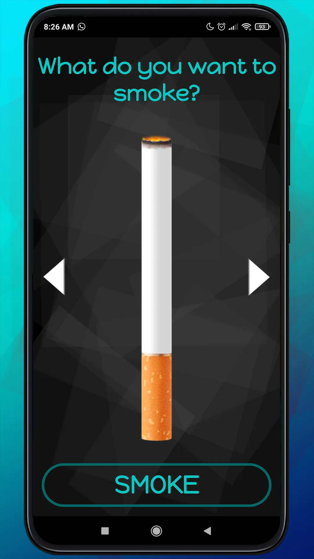 Cigarette Simulator - Prank | Indus Appstore | Screenshot