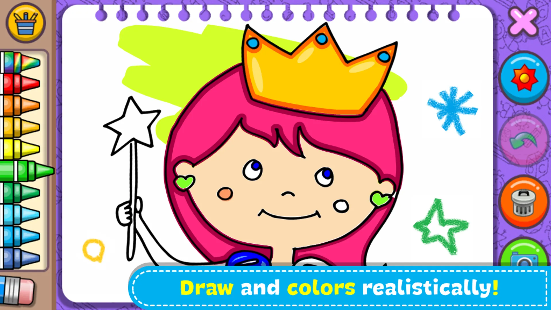 Princess Coloring Book & Games | Indus Appstore | Screenshot