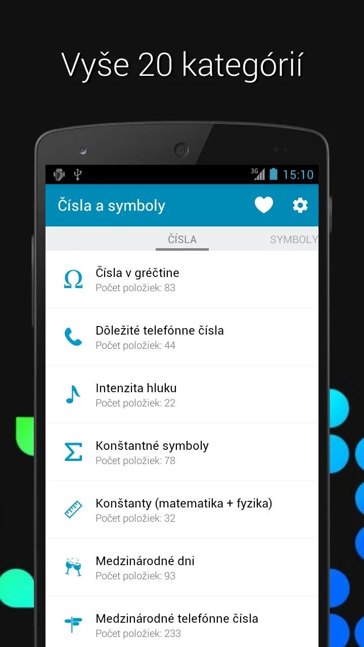 Čísla a symboly | Indus Appstore | Screenshot