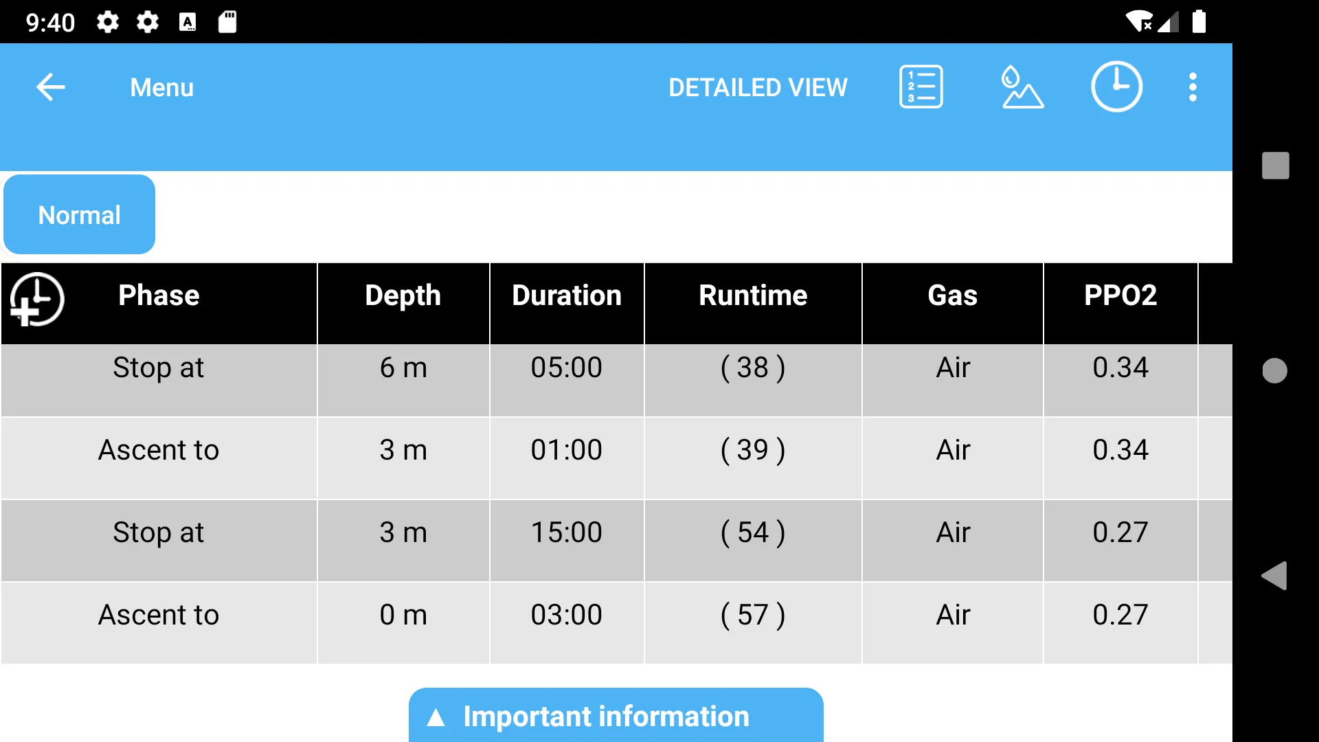 Diveplanner Tec & Rec | Indus Appstore | Screenshot