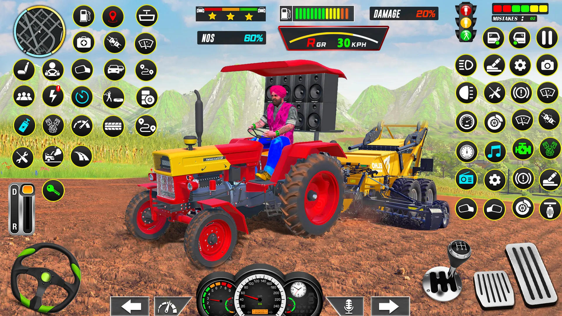 Indian Vehicle Tractor Game | Indus Appstore | Screenshot