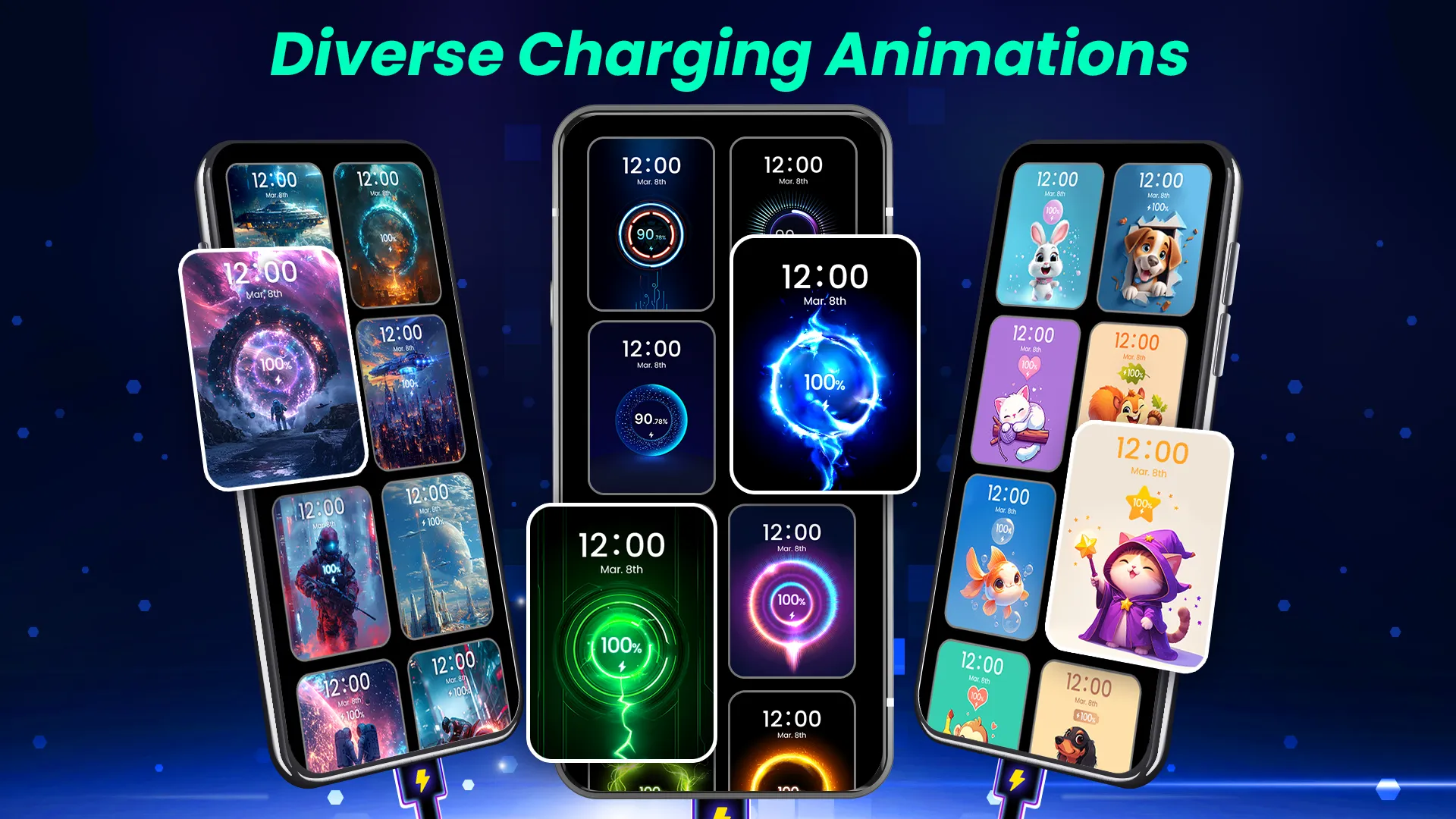 Battery Charging Animation App | Indus Appstore | Screenshot