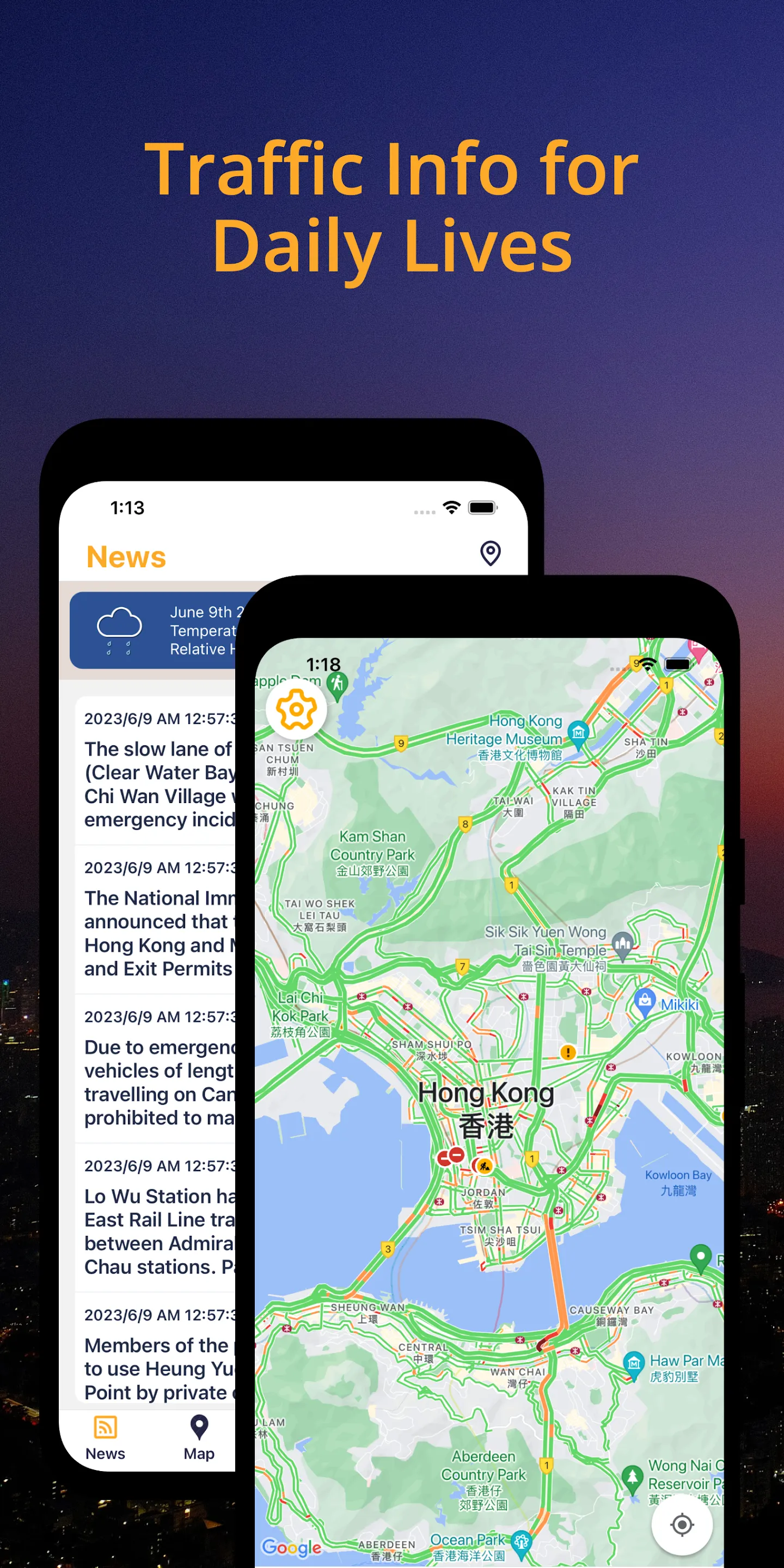 HK Traffic | Indus Appstore | Screenshot