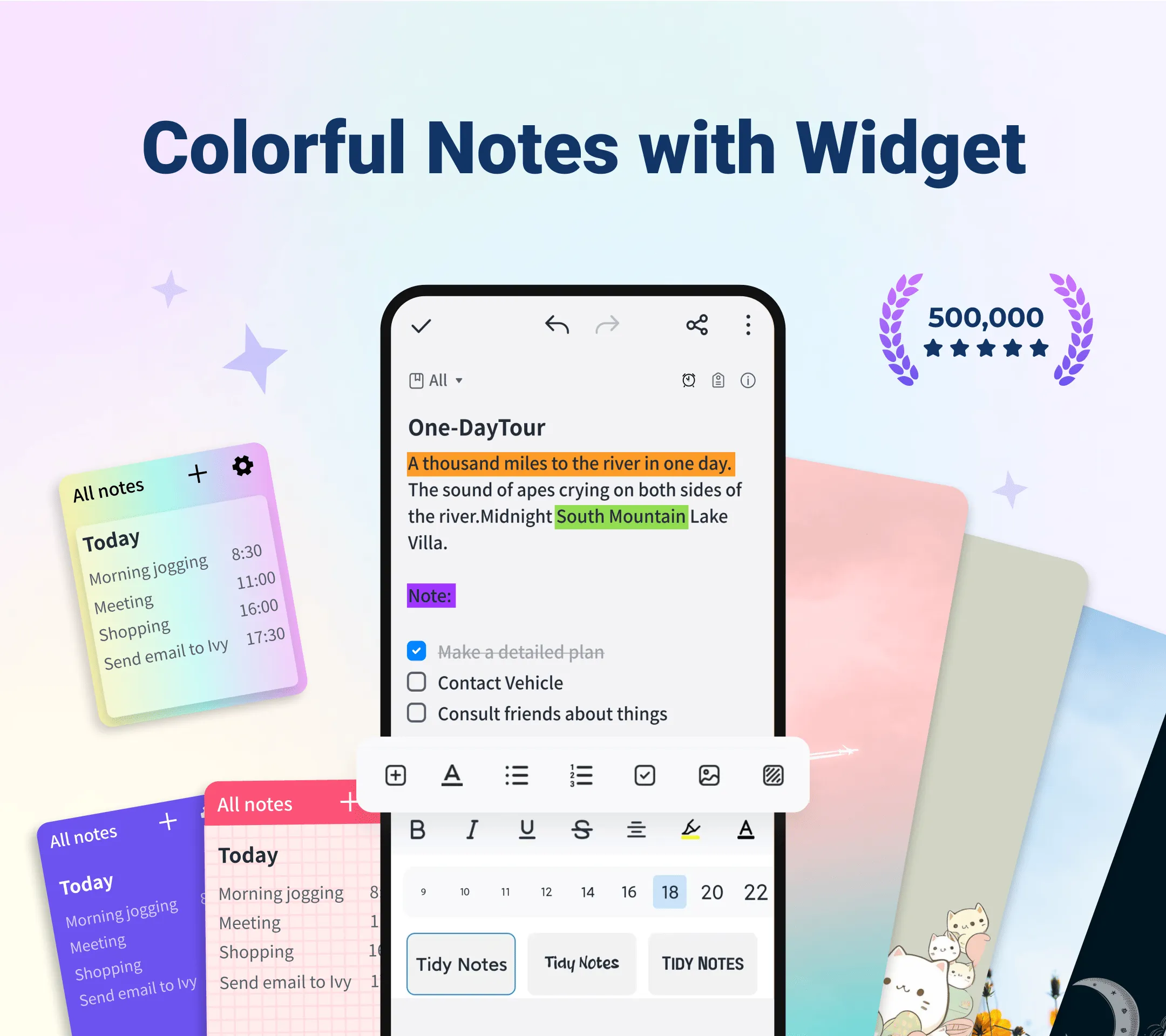 Color Notes, Notebook, Notepad | Indus Appstore | Screenshot