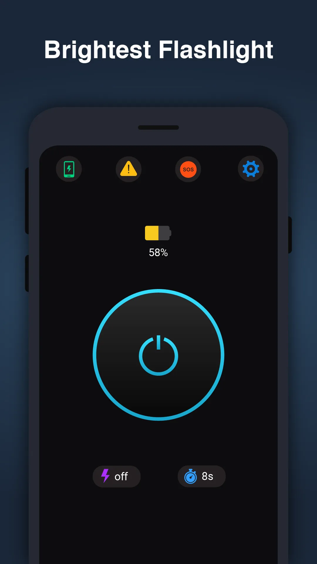 Flashlight : LED torch light | Indus Appstore | Screenshot