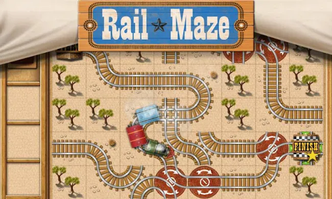 Rail Maze : Train puzzler | Indus Appstore | Screenshot