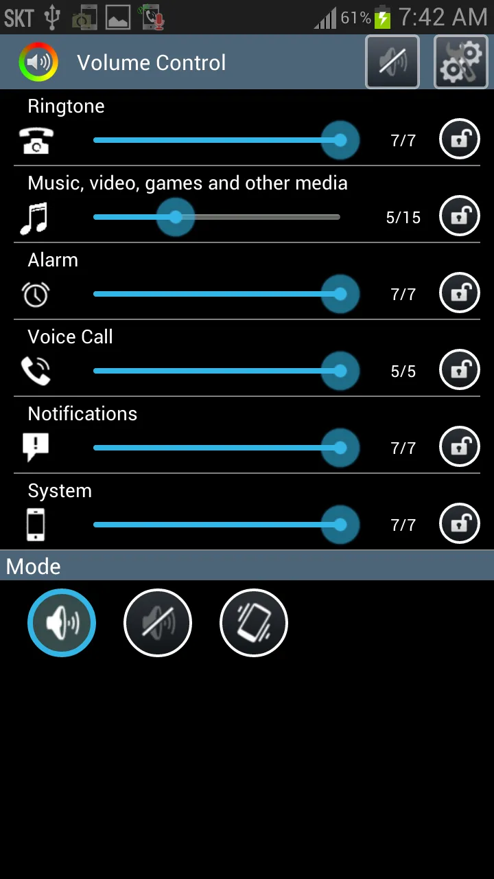 Volume Control - Volume Lock | Indus Appstore | Screenshot