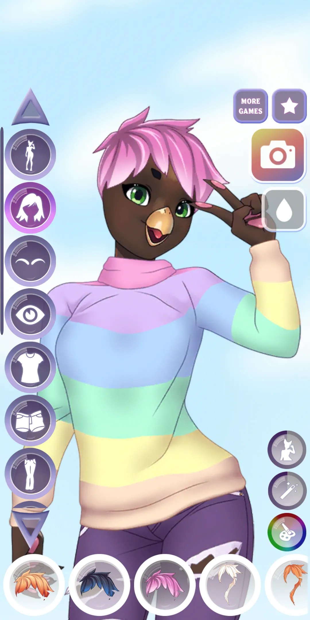 Furry Dress Up: Anime Creator | Indus Appstore | Screenshot