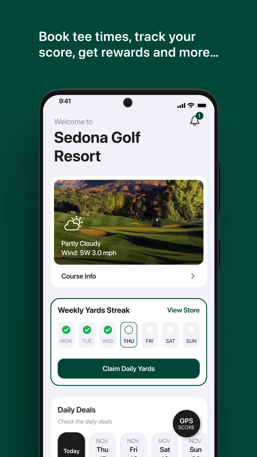 Sedona Golf Resort | Indus Appstore | Screenshot